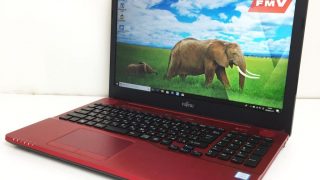 FUJITSU ノートパソコン FMVA45B2R 中古買取★